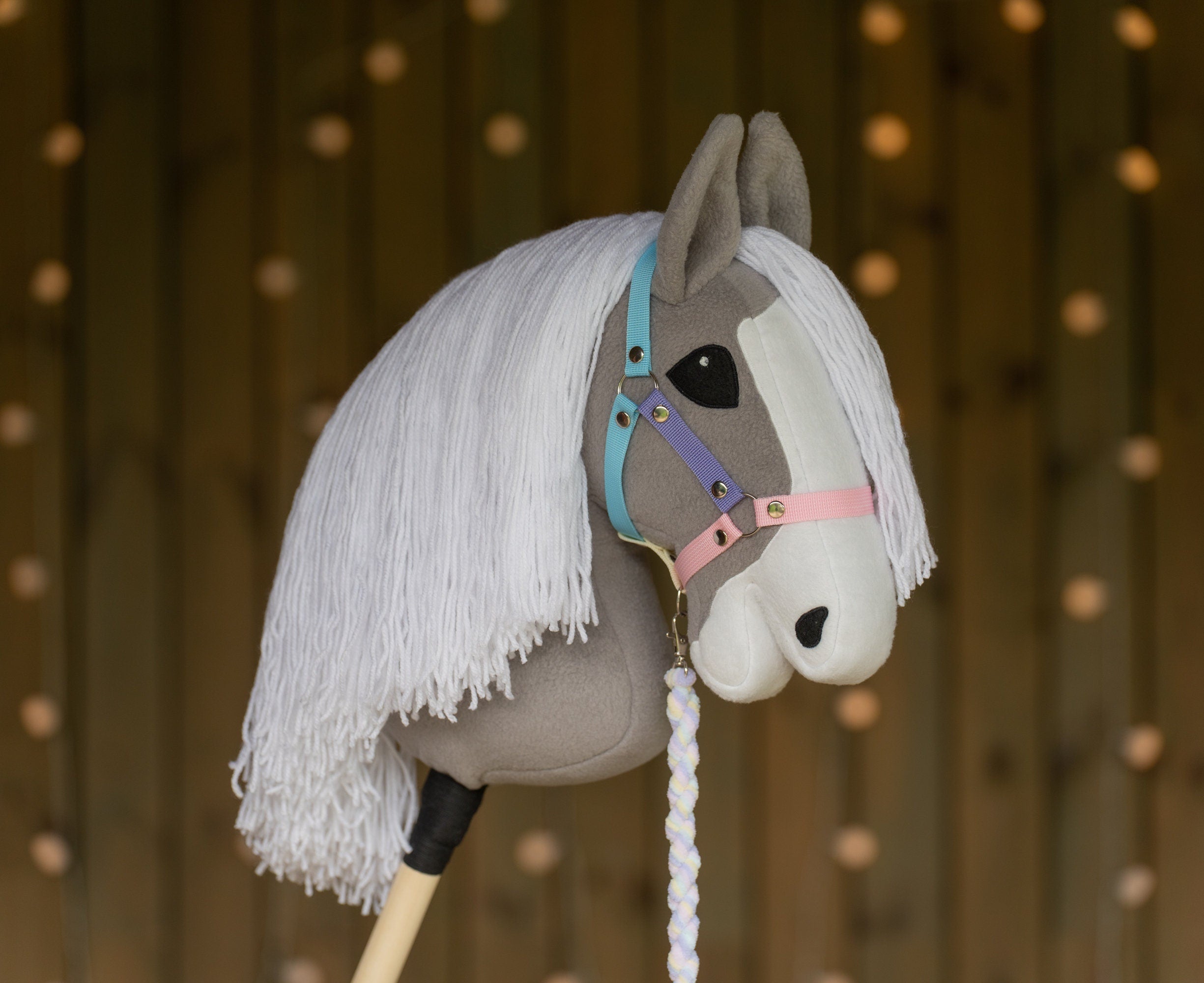 Hobby Horse Halter - Cotton candy set