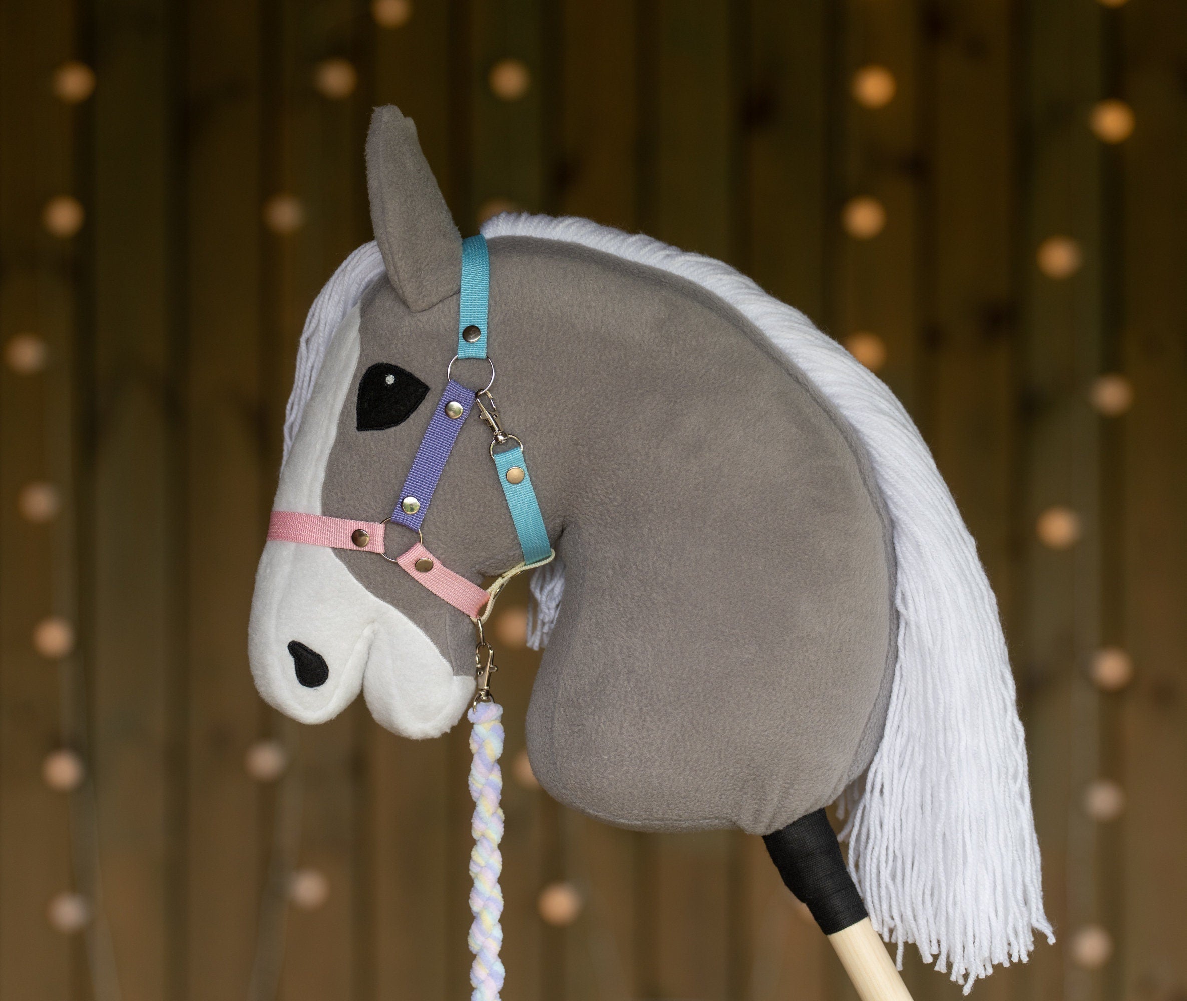 Hobby Horse Halter - Cotton candy set