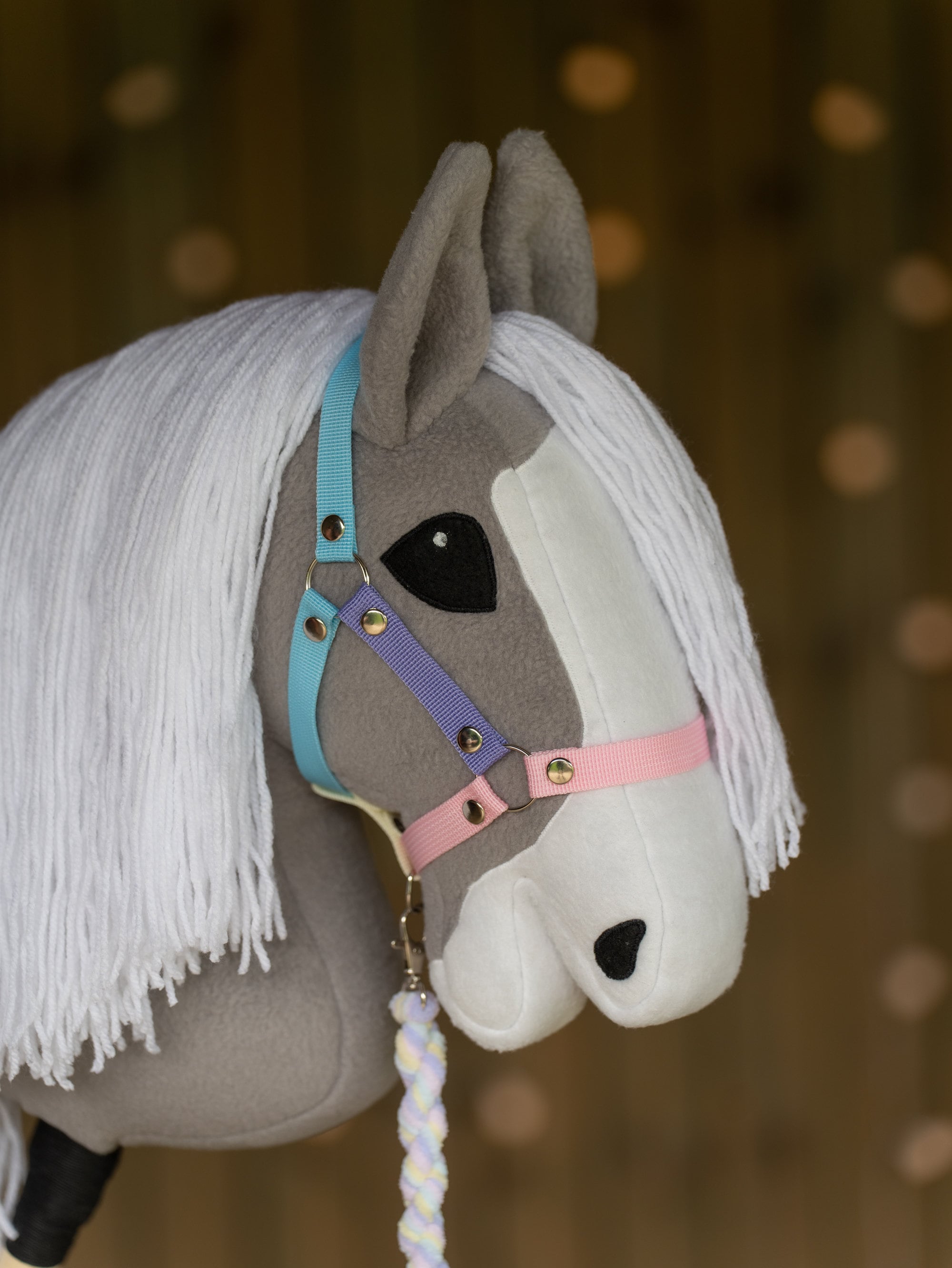 Hobby Horse Halter - Cotton candy set
